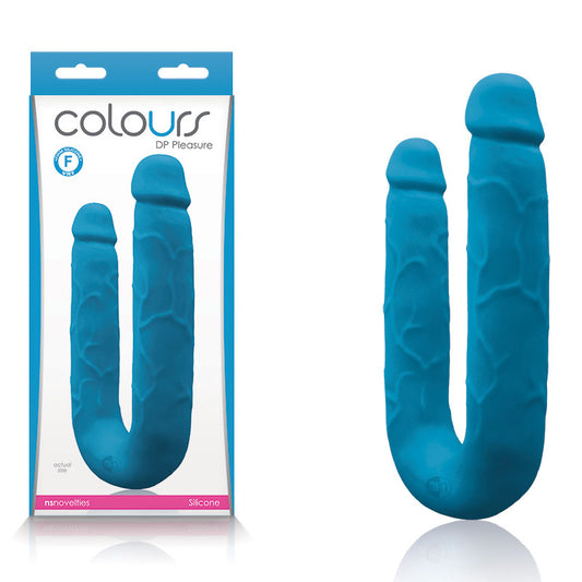Blue U Shaped Double Dong - Sex Toys Online