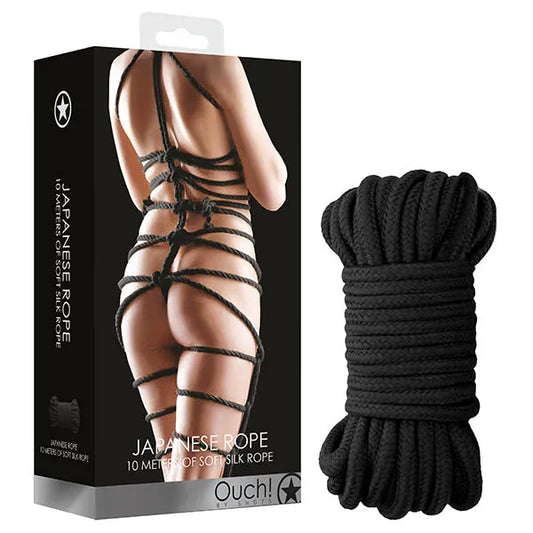 Japanese Rope - Black -Bondage Gear Australia - My Temptations Adult Store