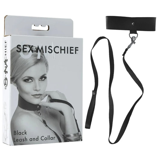 Sex & Mischief Leash & Collar - BDSM Gear Australia - My Temptations Adult Store