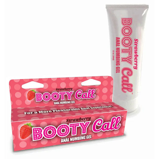 Booty Call Strawberry Flavoured Anal Numbing Gel