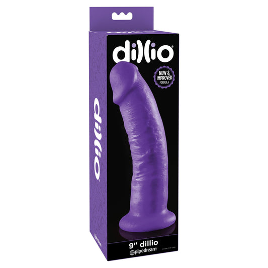 Dillio 9" Purple Dildo - Sex Toys and Lingerie - My Temptations Adult Store