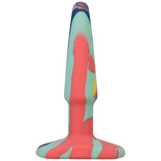 A-Play Groovy Silicone Anal Plug - 4 inch - Sex Toys Online