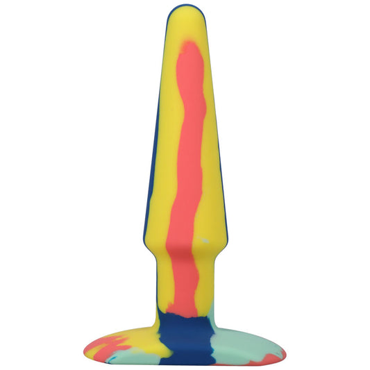 A-Play Groovy Silicone Anal Plug- 5 inch  - Sex Toys Online