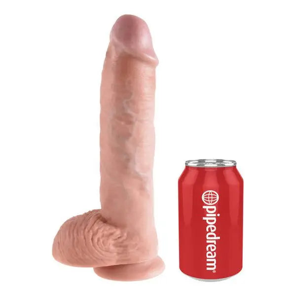 10in Cock with Balls Flesh Dildo - My Temptations