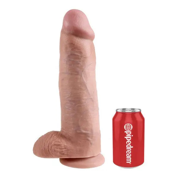 12in. Cock with Balls Flesh