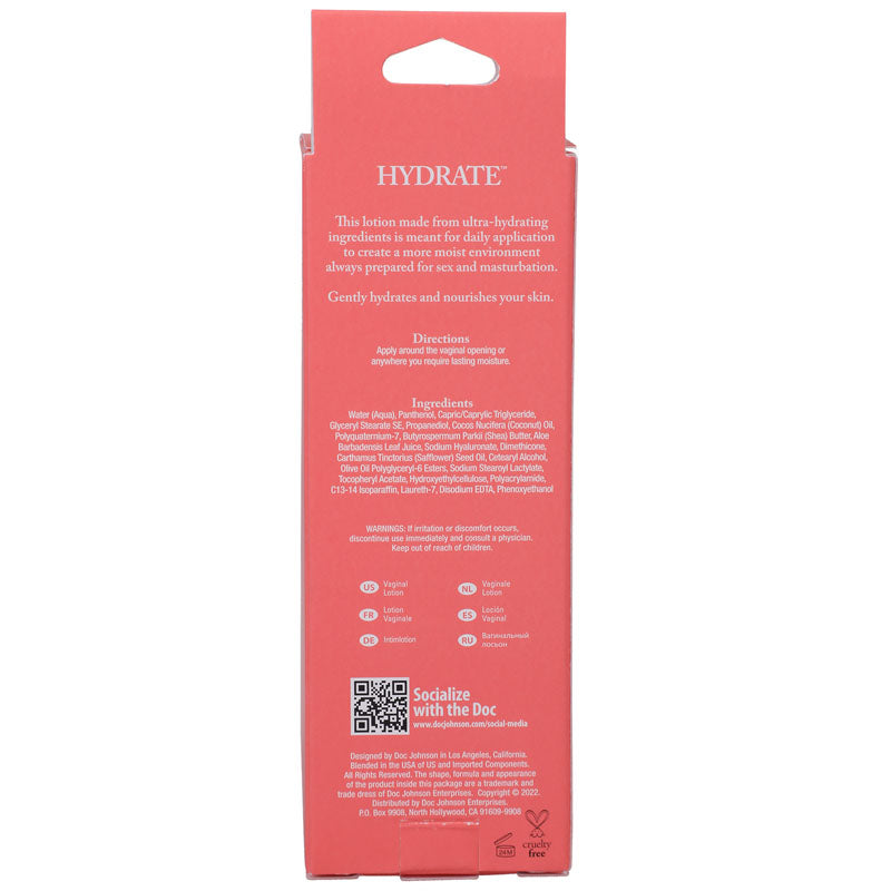 HYDRATE Daily Vaginal Lotion - Moisturise private parts