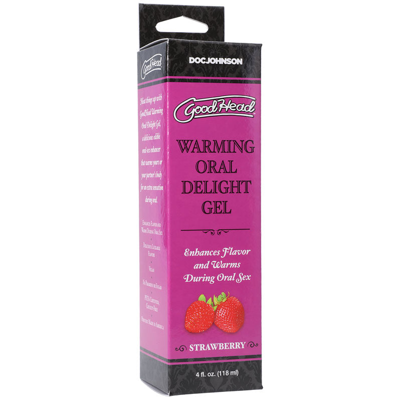 GoodHead Warming Head Oral Delight Gel - Strawberry 120 ml