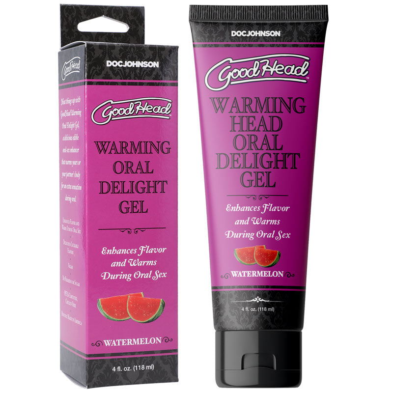 GoodHead Warming Head Oral Delight Gel Watermelon 120ml - My Temptations Adult Store