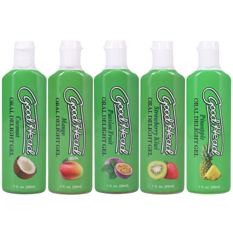 GoodHead Oral Delight Gel - Tropical Fruits - My Temptations Adult Store