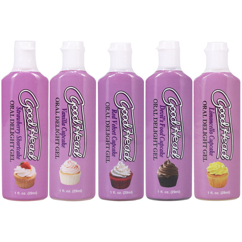 GoodHead Oral Delight Gel - Cupcakes - My Temptations Adult Store