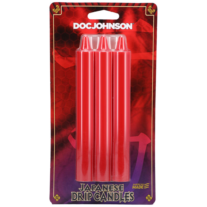 Red Japanese Drip Candles - My Temptations Adult Store