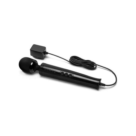 Le Wand Die Cast Plug-In Massager - Black