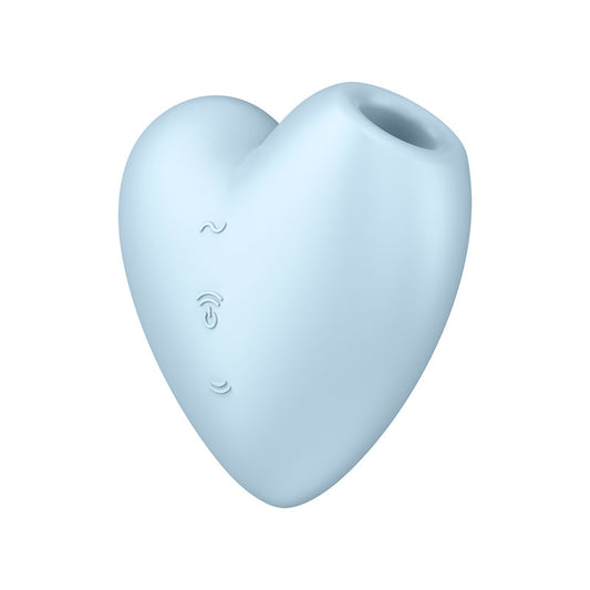 Satisfyer Cutie Heart Air Pulsation Stimulator - Blue
