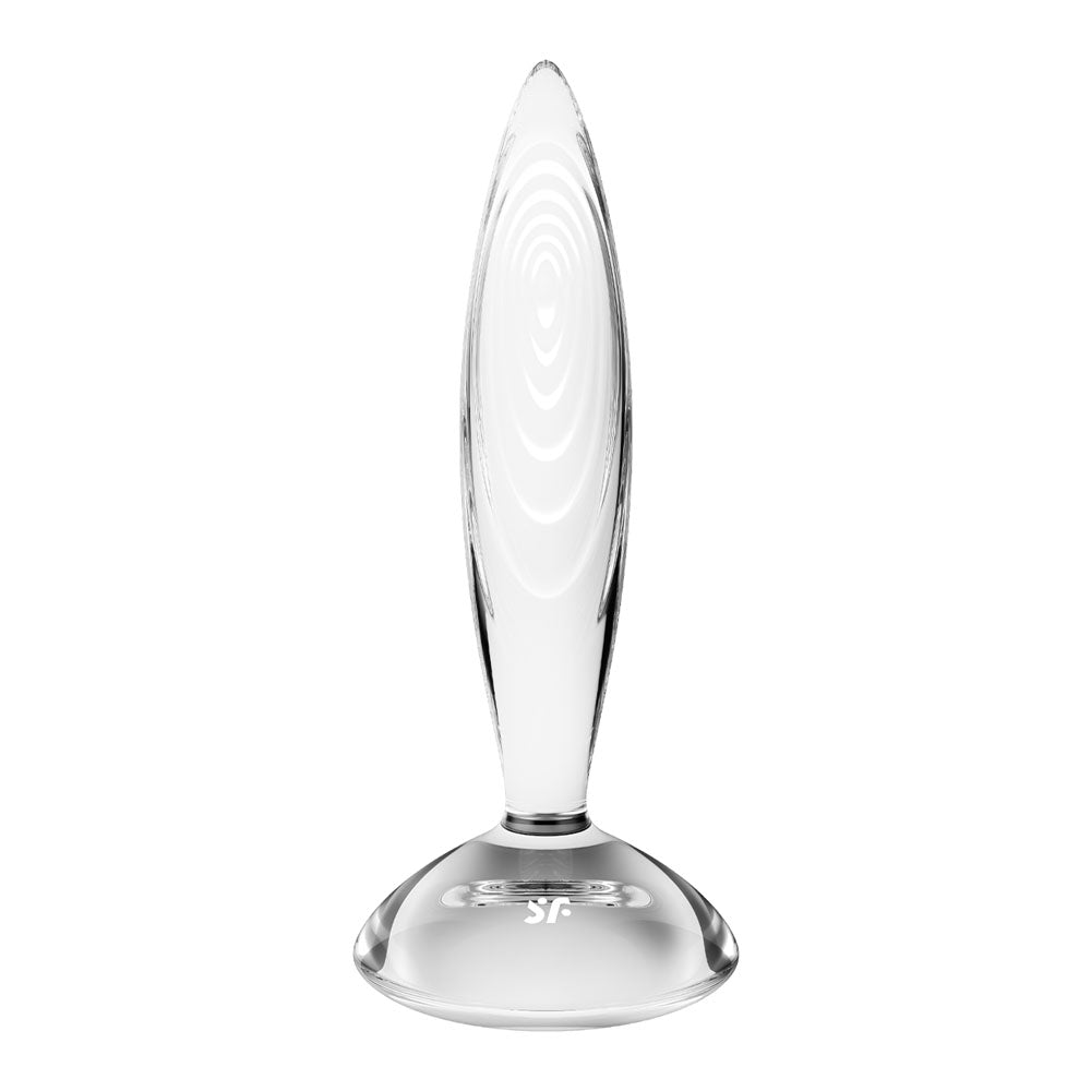 Satisfyer Sparkling Crystal - Glass Butt Plug