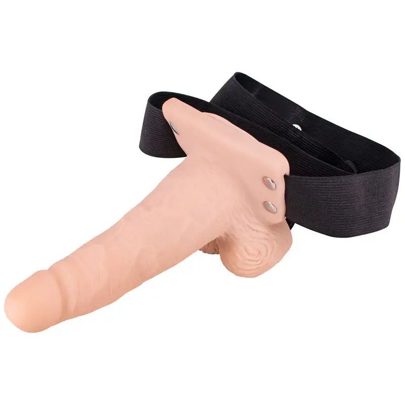 6’’ Vibration Hollow Strap-On