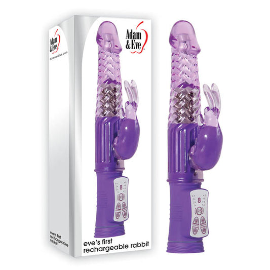 Adam & Eve Eve's First Rechargeable Rabbit Vibrator - Sex Toys Online