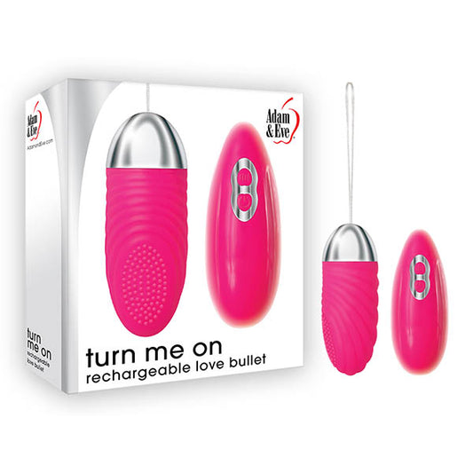 Adam & Eve Turn Me On Rechargeable Love Bullet - Sex Toys Online