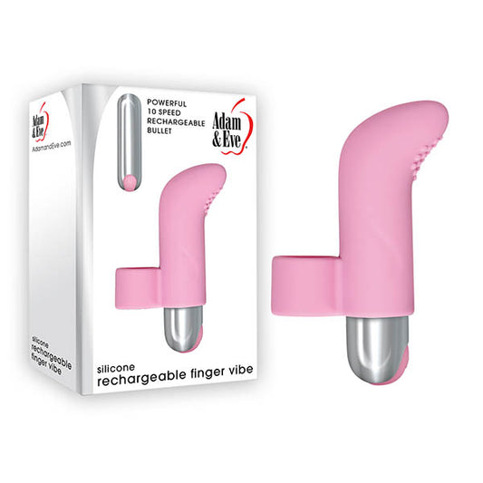 Adam & Eve Silicone Rechargeable Finger Vibe - My Temptations Sex Toys