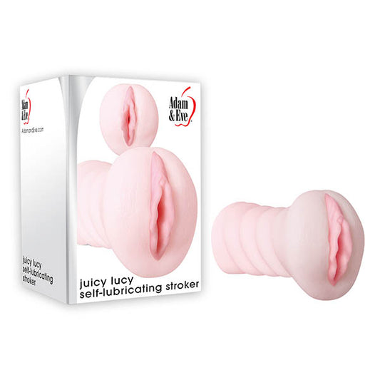Adam &amp; Eve Juicy Lucy Self Lubricating Stroker - My temptations Male Sex Toys