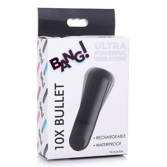Bang! 10X Vibrating Metallic Bullet - My Temptations Sex Toys