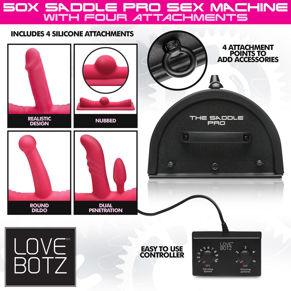 Love Botz 50X Saddle Pro Sex Machine