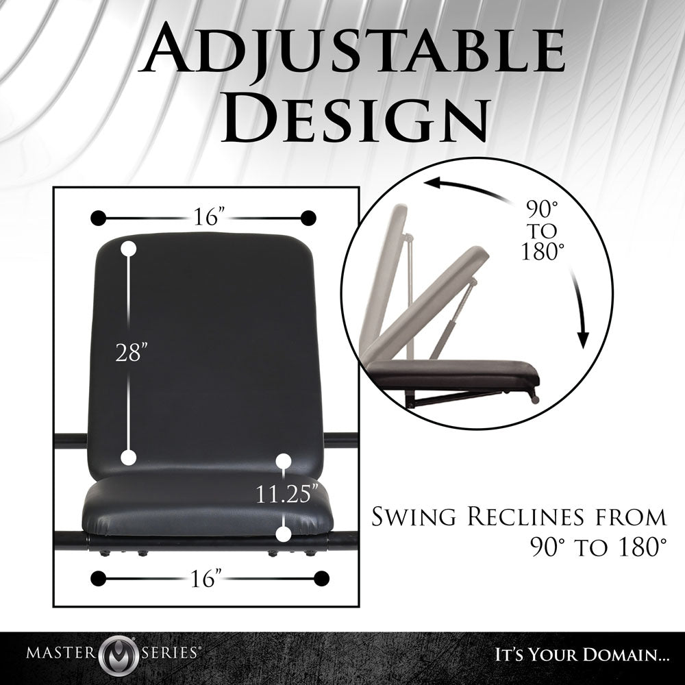 Throne Adjustable Sex Sling With Stand - BDSM Furniture Online