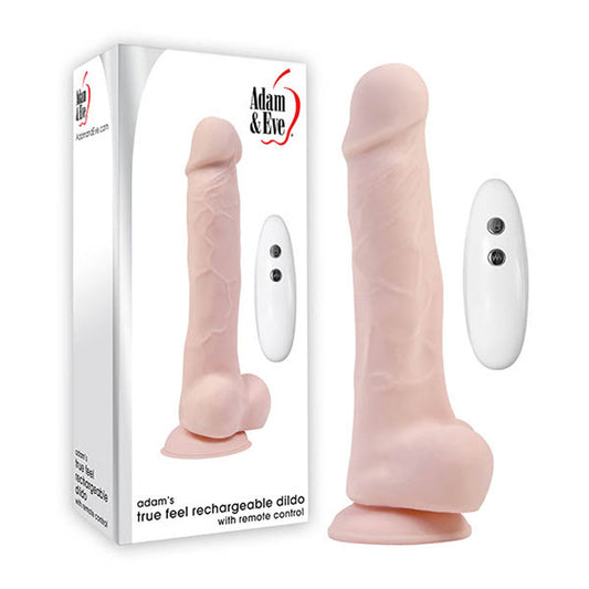 Adam & Eve Adam's True Feel Vibrating Dildo - My Temptations Online Adult Store