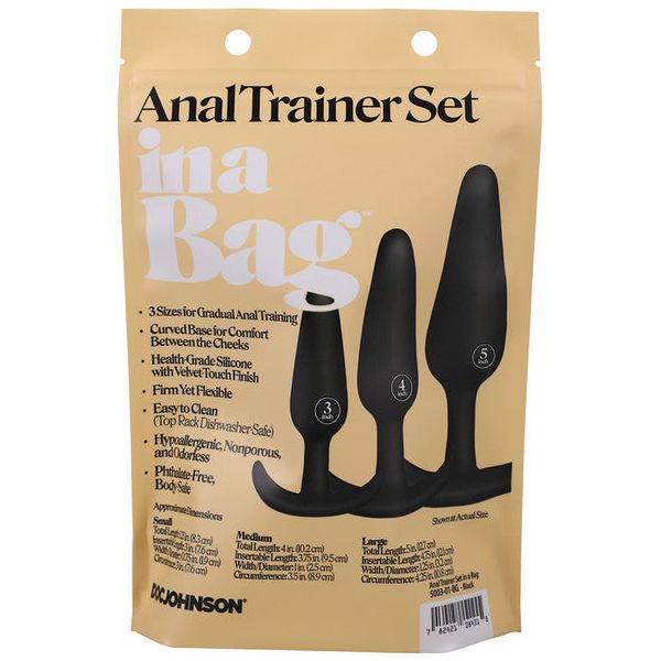 Anal Trainer Set In A Bag