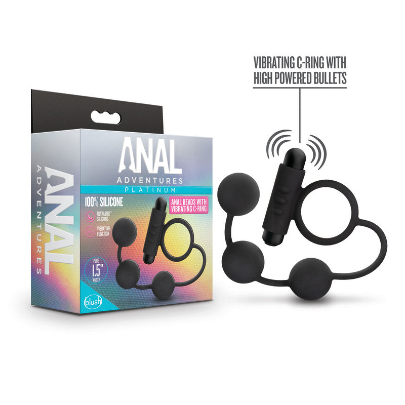 Anal Beads &amp; Vibrating Cock Ring - Sex Toys Online