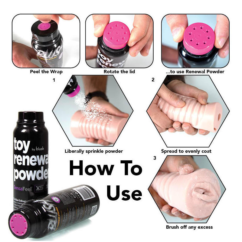 Blush Toy Renewal Powder - Sex Toy Cleaner