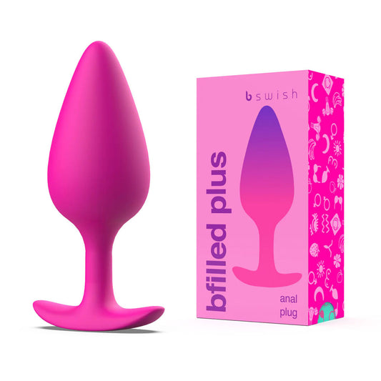 Bfilled Basic Plus Pink Butt Plug - Sex Toys Online My Temptations