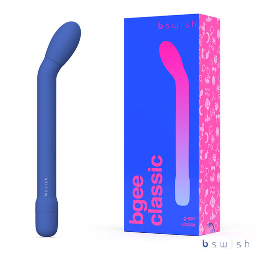 Bgee Classic G Spot Vibrator - Denim - My Temptations Sex Toys