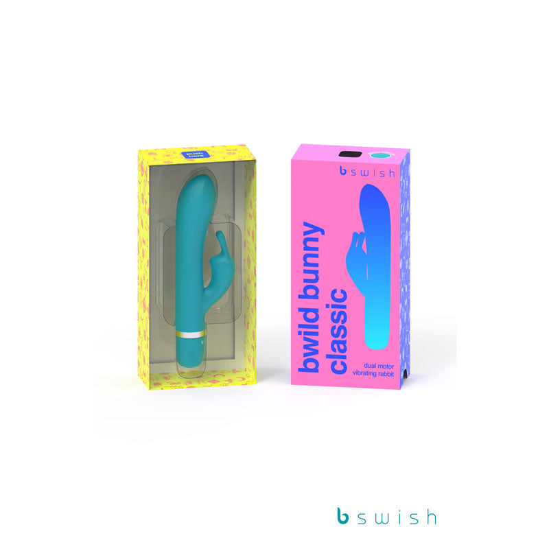 Bwild Classic Bunny Teal Vibrator - Sex Toys For Her - My Temptations