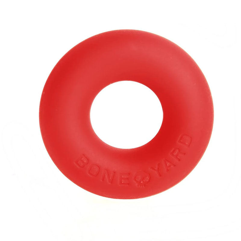 Boneyard Ultimate Silicone Red Cock Ring - Male Sex Toys