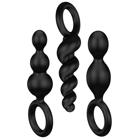 Booty Call Set Of 3 Black