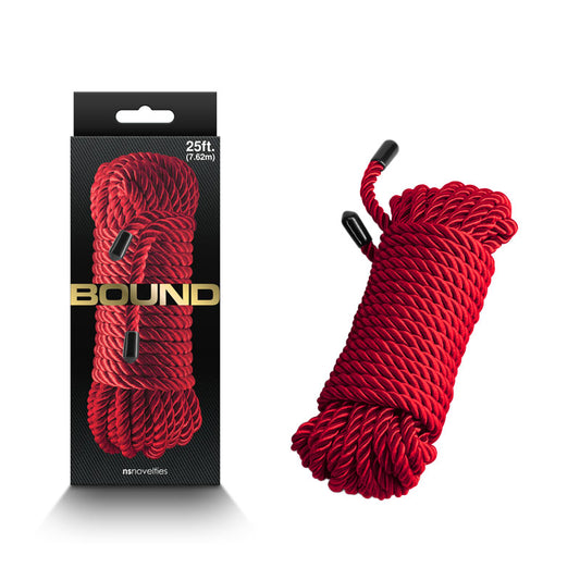 Red Bound Rope - Bondage Gear Online