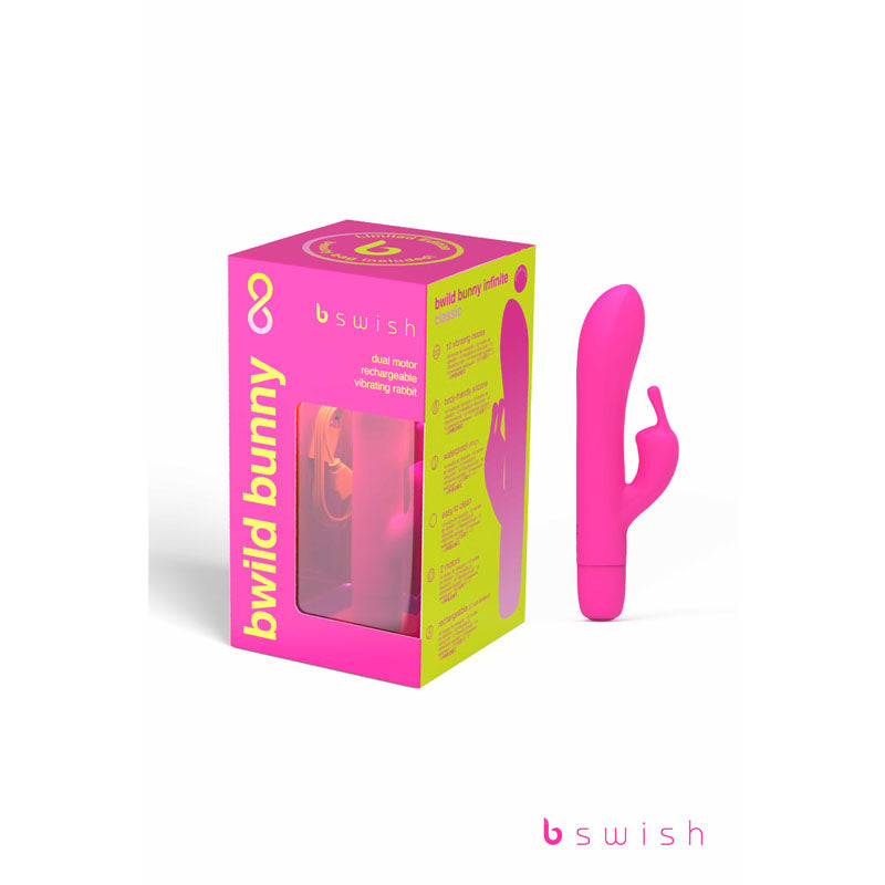 Bwild Classic Bunny Infinite Vibrator Limited Edition - Sunset Pink