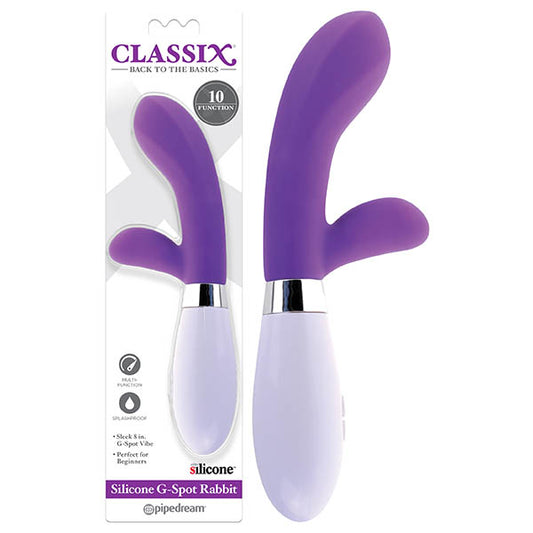 Classix Silicone G-Spot Rabbit Vibrator - Sex Toys Online My Temptations