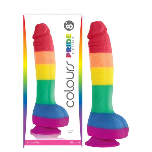 Colours Pride Edition - 8'' Dong - Sex Toys Online