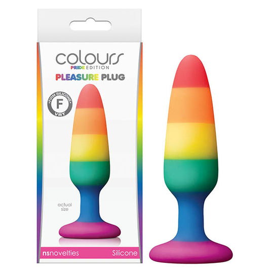 Colours Pride Edition Small Butt Plug - My Temptations Adult Store 