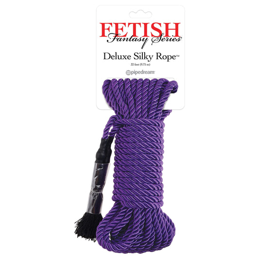 Fetish Fantasy Series Deluxe Silky Rope - Purple - Buy Bondage Rope Online -   My Temptations 
