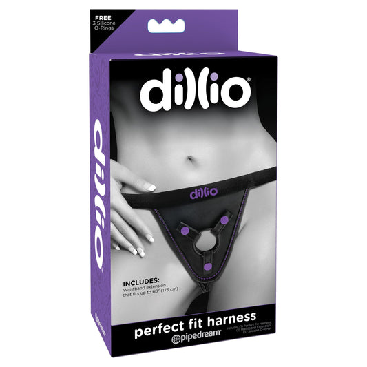 Dillio Perfect Fit Harness - Purple - My Temptations Sex Toys Online