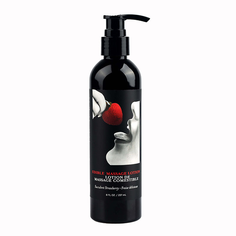 Edible Massage Lotion - Strawberry - My Temptations Adult Store