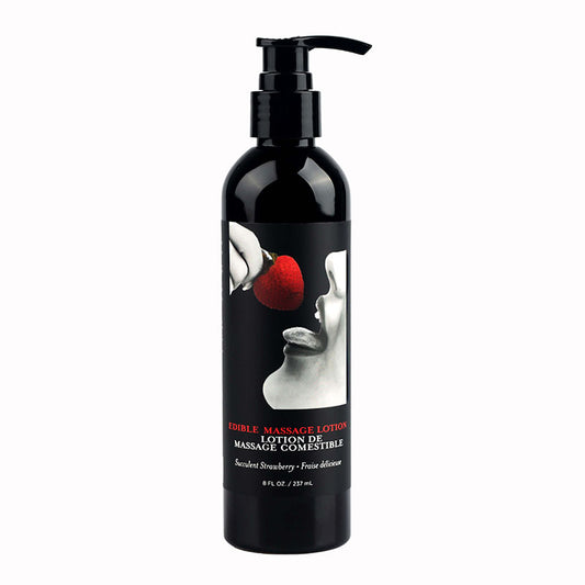 Edible Massage Lotion - Strawberry - My Temptations Adult Store
