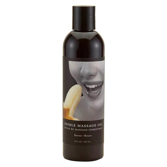 Edible Massage Oil Banana Flavoured - 237 ml - My Temptations Adult Store