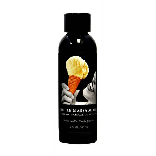 Edible Massage Oil French Vanilla Flavoured - 59 ml - My Temptations Adult Store