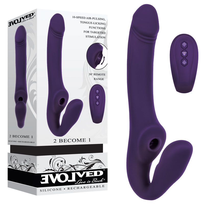 Evolved 2 Become 1 Strapless Strap-On - My Temptations Adult Store
