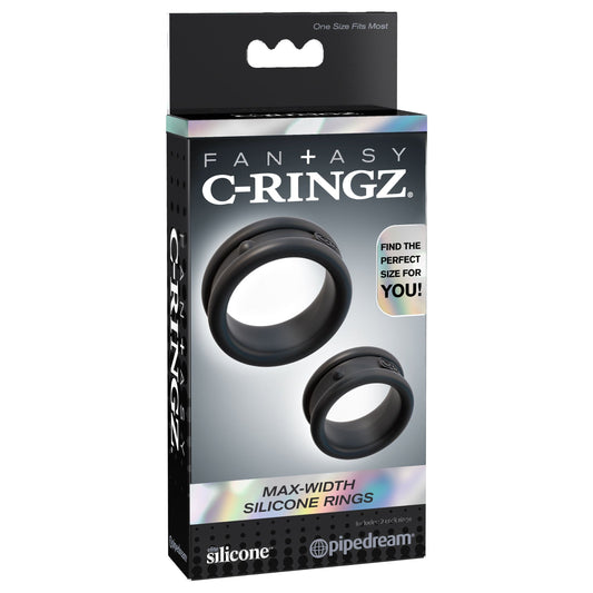 Fantasy C-Ringz Max Width Silicone Rings - My Temptations Sex Toys
