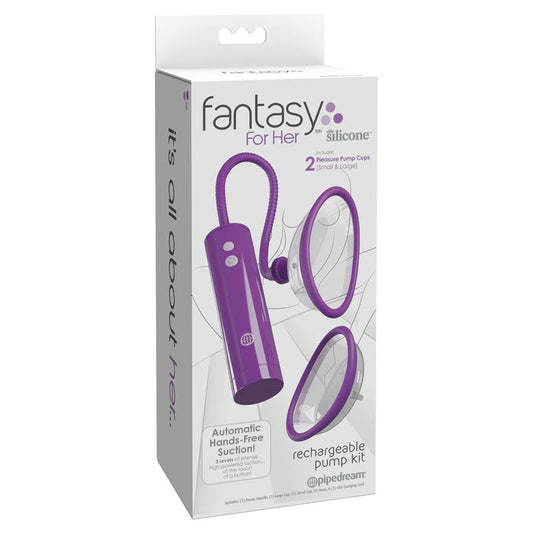 Fantasy For Her Rechargeable Pussy Pump Kit