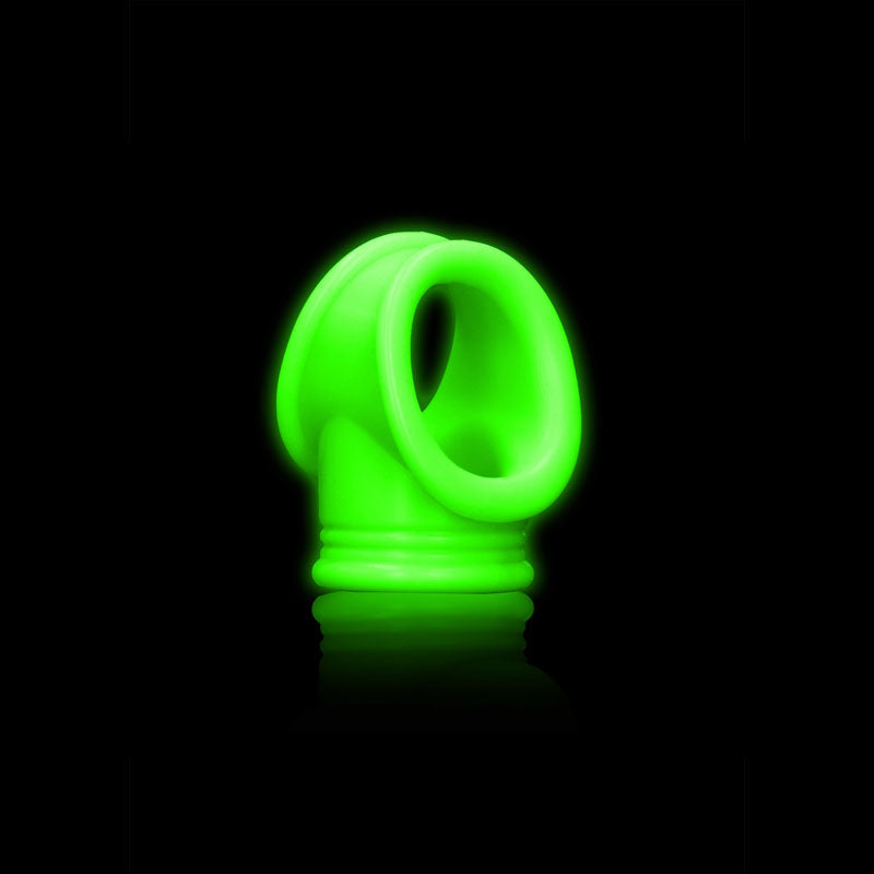 Glow In The Dark Cock Ring & Ball Strap